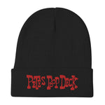 Pete's Poop Deck Embroidered Beanie