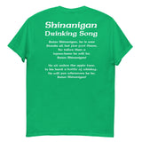 Shinanigan Drinking Song Men's Classic Tee