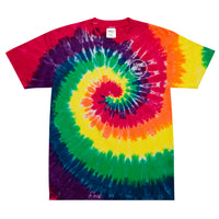 Edging The Truth Embroidered Logo Tie-Dye Tee