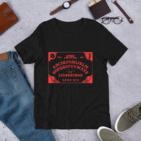 Deluxe Edging The Truth Ouija Board Design Shirt